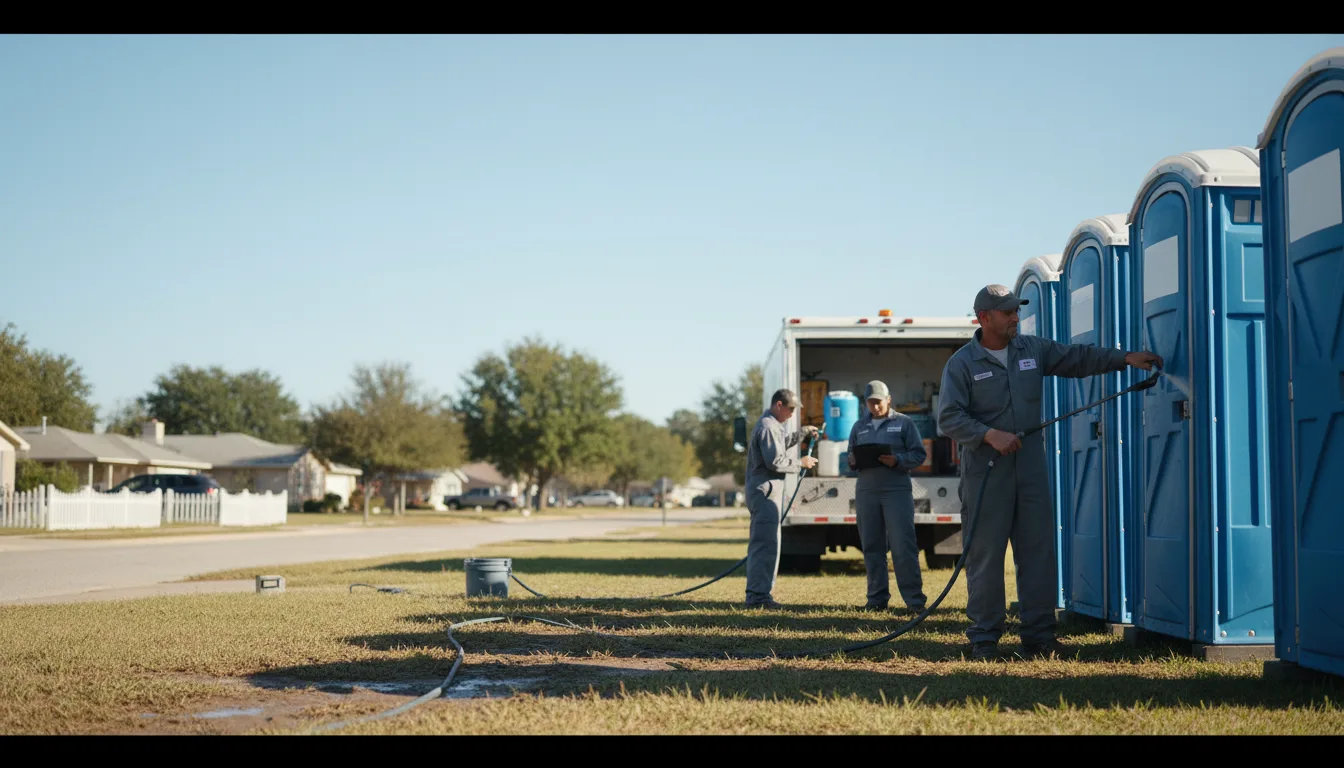 Long-Term Portable Toilet Rental in West Des Moines, IA near me
